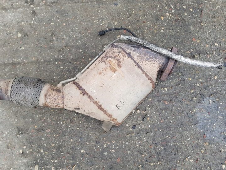 Poczatek выхлопа DPF катализатор BMW E60 525d 530d M57, фото 7