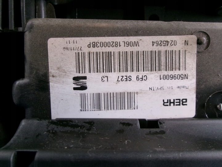 SEAT IBIZA 6L РЕСТАЙЛИНГ В СБОРЕ ОТОПИТЕЛЬ КОРПУС ВЕНТИЛЯТОР, фото 4