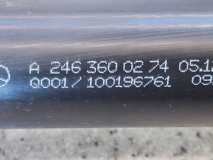 ПОЛУОСЬ ПРАВАЯ ПЕРЕДНЯЯ ШАРНИР A2463303000 MERCEDES A КЛАСС W176 176 1.6 W246, фото 5