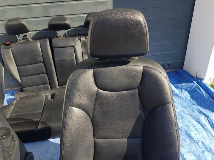 КОЖА MERCEDES W204 УНИВЕРСАЛ СИДЕНЬЯ ПЕРЕДНИЕ ЛЕВЫЕ ВОДИТЕЛЯ ПРАВЫЕ ПАССАЖИРА КОМПЛЕКТ, фото 10