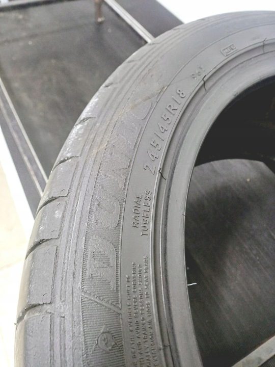 Шина летняя Dunlop SP Sport Maxx GT 245/45R18 96 Y защита диска, Run Flat * - BMW, фото 3