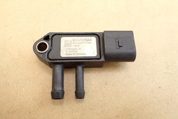 ДАТЧИК ДАВЛЕНИЯ ВЫХЛОПНЫХ ГАЗОВ 27DPS090-01 01750706 OE, фото 2