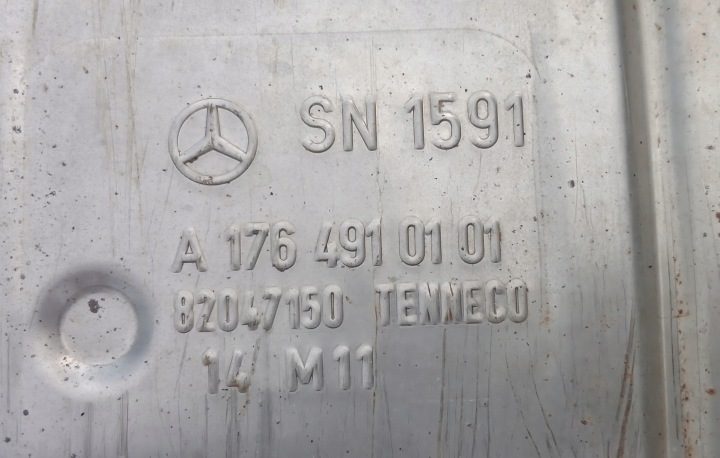 Mercedes-Benz OE A1764910101 глушитель, фото 4