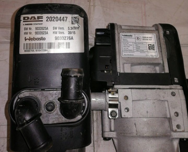 Webasto Thermo Top Pro 38 DAF, фото 4