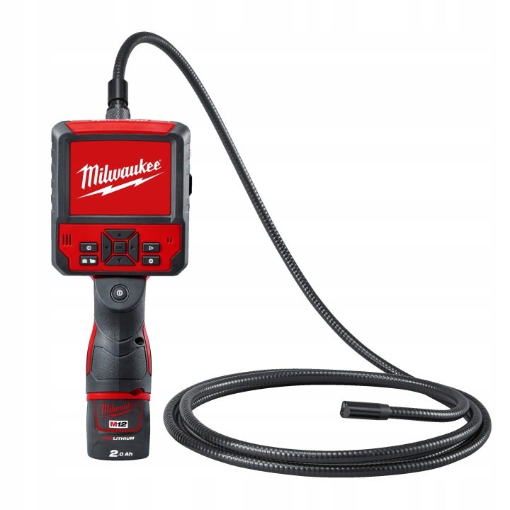 Cyfrowa инспекционная камера в кейсе, Milwaukee M12 IC AV3-201C, B6 АКБ, фото 1