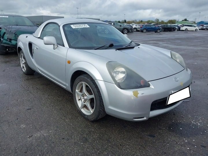Toyota Mr2 КРЫША ЖЕСТКАЯ HARD TOP ХАРДТОП MR-2 СЕРЕБРИСТЫЙ ТЕМНО-СИНИЙ, фото 1