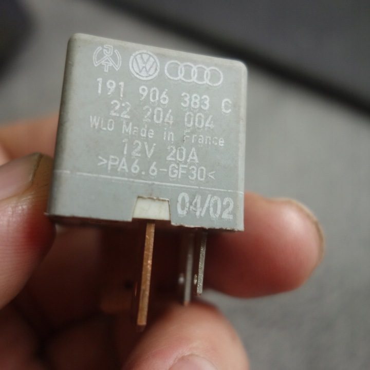 РЕЛЕ 167 VOLKSWAGEN 191906383C, фото 2