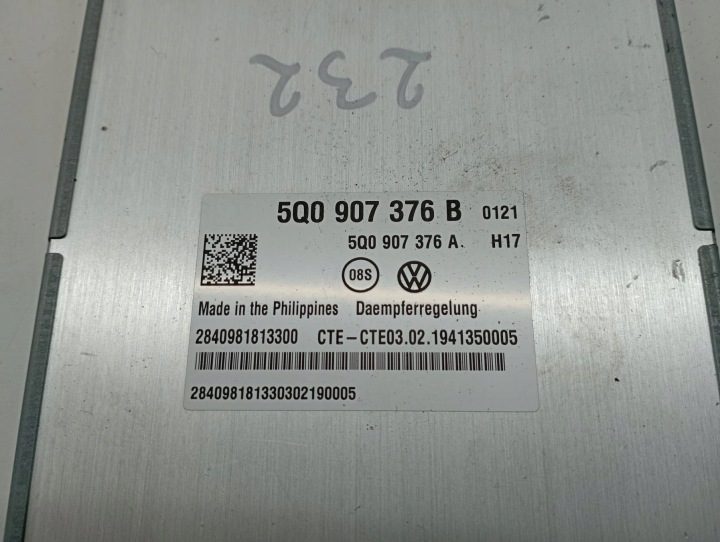 МОДУЛЬ ПОДВЕСКИ 5Q0907376B 5Q0907376A Skoda Superb III (2015-), фото 2