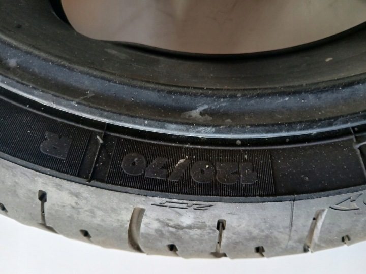 Колесо диск шина Передняя Yamaha T-Max TMAX 560 120/70/15, фото 7