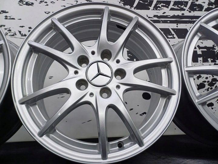 4× Литой диск Mercedes-Benz OE 6.5" x 16" 5x112 ET 49, фото 4