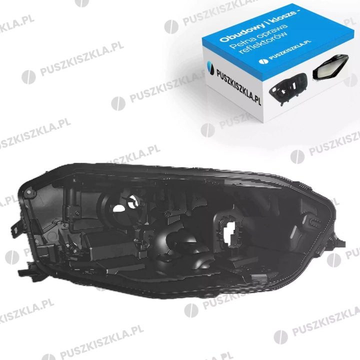 Корпус Фары Короб Правый VW Polo Рестайлинг 21-23 Full LED ECO, фото 1