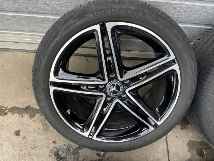 MERCEDES W213 W238 19" КОМПЛЕКТ КОЛЕС, КОЛЕСА ЛЕТО КАК НОВОЕ ШИНЫ 2024 ГОД, фото 2