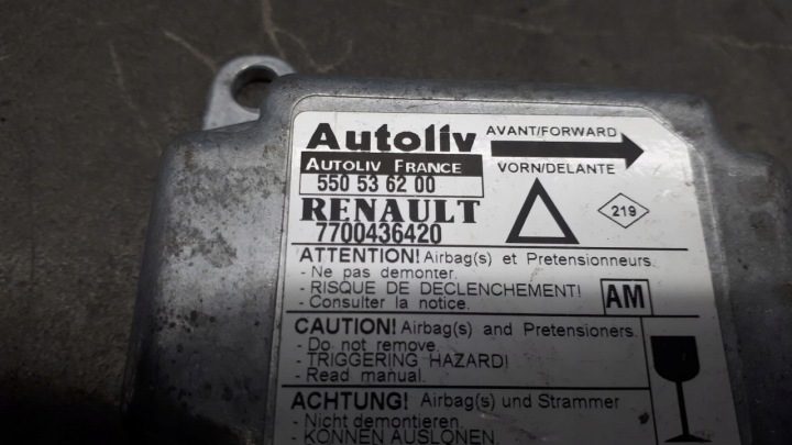 Renault Laguna I Модули подушек безопасности 550536200, фото 7