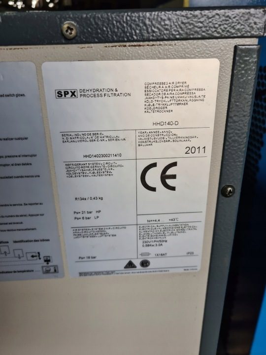 Осушитель рефрижераторный HANKISON SPX HHD 140 2,3 m3/min, фото 3