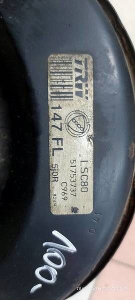 ВАКУУМНЫЙ УСИЛИТЕЛЬ ТОРМОЗОВ ALFA GT 1.9STD NR.51753737, фото 2