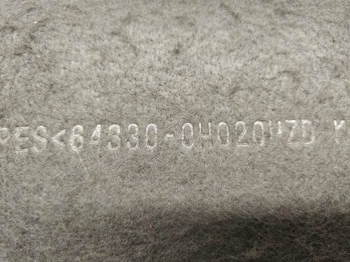 CITROEN C1 I ПОЛКА ЗАДНЯЯ БАГАЖНИКА ОРИГИНАЛ 05-14, фото 6