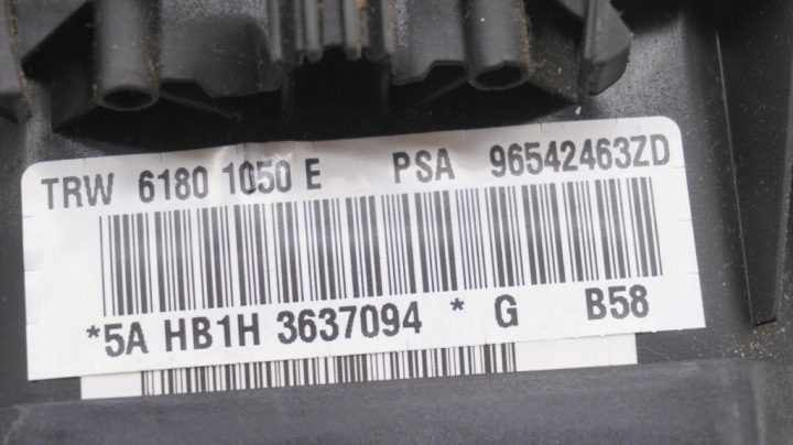 ПОДУШКА БЕЗОПАСНОСТИ ВОДИТЕЛЯ CITROEN C4 PICASSO 96542463ZD, фото 5