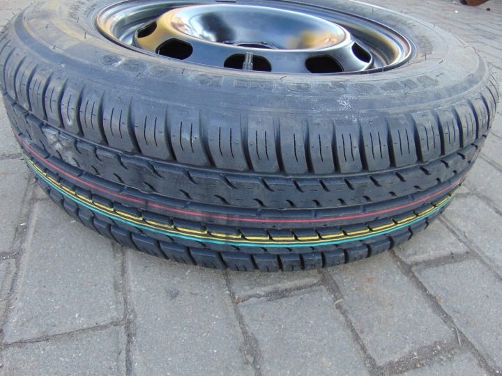КОЛЕСО ЗАПАСКА ДОКАТКА ЗАПАСНАЯ SEAT TOLEDO I 195/65 R15 5X100, фото 1