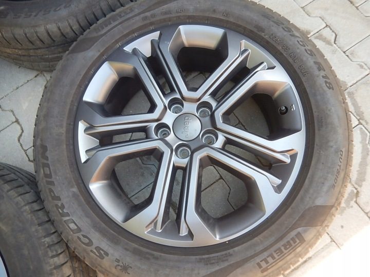 КОЛЕСА ДИСКИ ШИНЫ JEEP COMPASS РЕСТАЙЛИНГ 225/55/18 ЛЕТО, фото 3