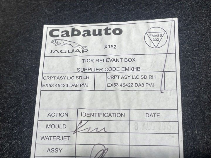 Jaguar Ftype F-Type обшивка багажника EX5345423DA, фото 4