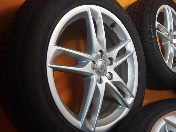 Audi Q5 8R Рестайлинг Колеса АЛЮМИНИЕВЫЕ Continental 235/55 R19 8r0601025bn, фото 7