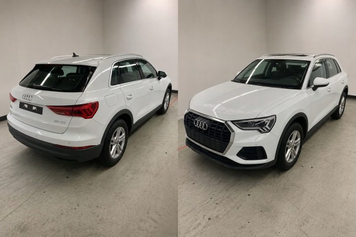 Audi Q3 F3 2020 Передняя сторона левая Накладка порога, фото 5