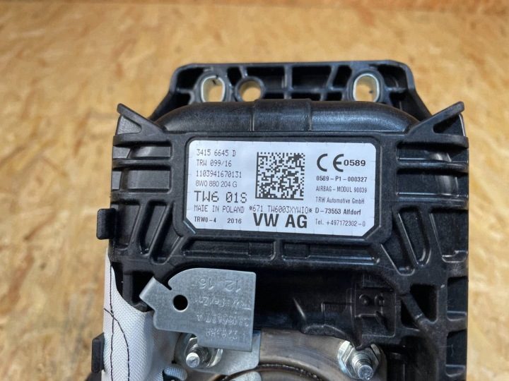 ПОДУШКА БЕЗОПАСНОСТИ AIRBAG ПАССАЖИРА AUDI A4 B9 8W 8W0880204G 2015-, фото 14