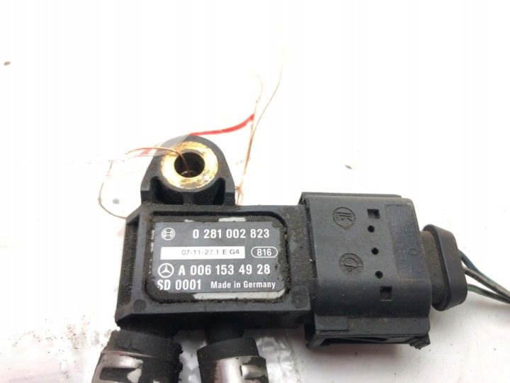 Датчик давления выхлопных газов DPF Mercedes W164 A0061534928 4.0 306 л.с. 05-12, фото 3