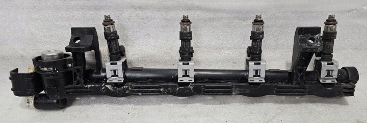 Оригинальная топливная рампа + форсунки Ford 1.25 / 1.4 - 8A66-9H487-AB, фото 6