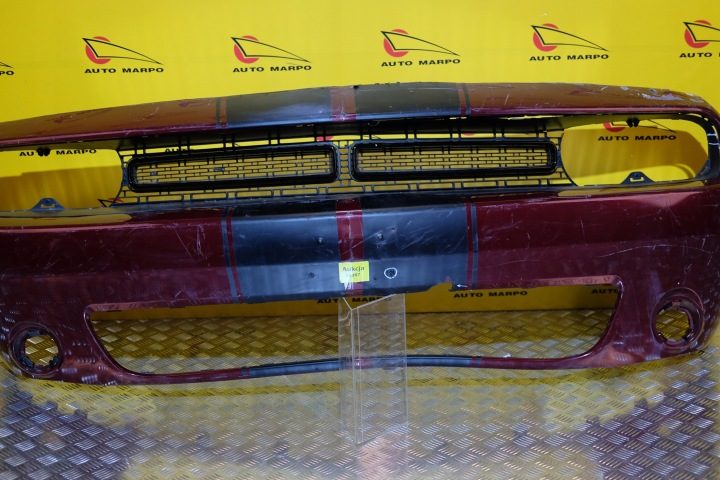 Dodge Challenger рестайлинг 2015- бампер передний решетка радиатора, фото 4