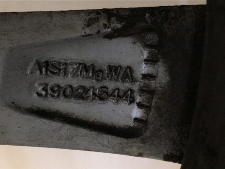 Литой диск Opel OE 39024544 7.0" x 16" 5x105 ET 41, фото 14