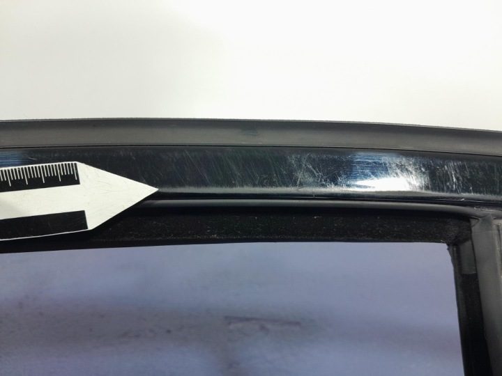 BMW 7 G12 РЕСТАЙЛИНГ LONG МОЛДИНГ РАМКА ДВЕРИ ЗАДНЕЙ ЛЕВОЙ SHADOW LINE 7373957, фото 6