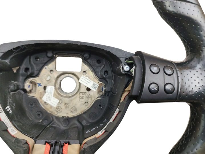РУЛЬ КОЖА КОЖАНАЯ R-LINE ПОДУШКА БЕЗОПАСНОСТИ VW TIGUAN I 5N 1K0419091G, фото 4
