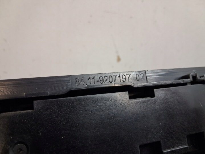 Панель магнитолы кондиционера BMW 1 F20 F21 9207197 173138, фото 6