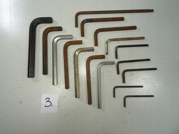 КЛЮЧ ШЕСТИГРАННЫЙ AMPOL AMPUL 13,10,9,8,6,5,4 KPL16SZ, фото 8