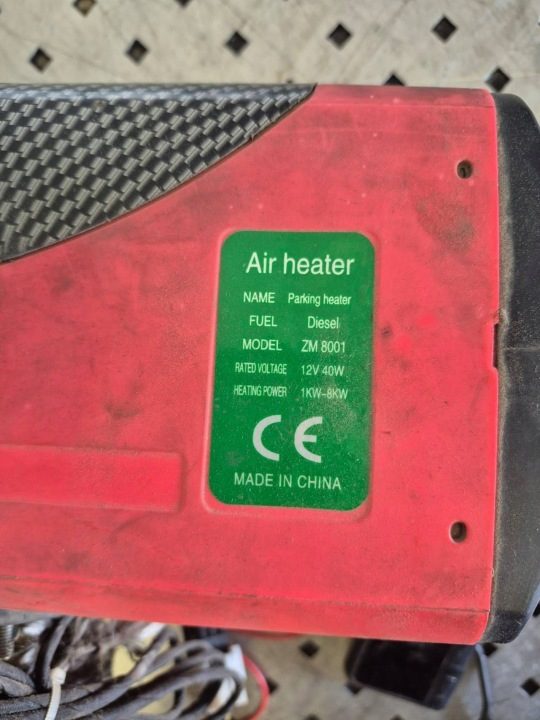 АВТОНОМНЫЙ ОТОПИТЕЛЬ WEBASTO AIR HEATER ZM 8001 12V 40WNE, фото 3
