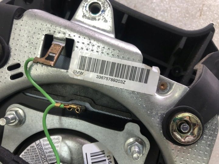 33675789203Z подушка безопасности водителя BMW e46, фото 10
