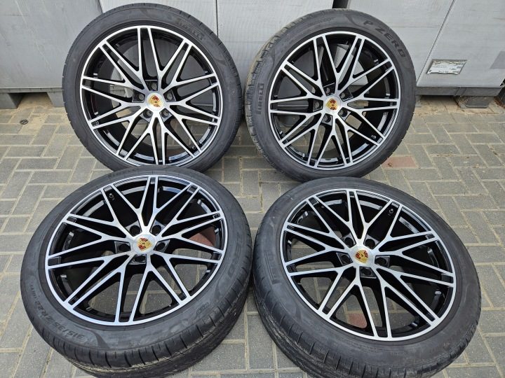 Porsche Cayenne рестайлинг 2024 г. диски колеса идеальные 9y3401025 BJ 9Y3401025 BH, фото 1