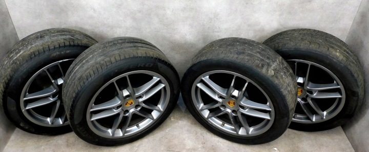 КОЛЕСА ДИСКИ ШИНЫ PORSCHE PANAMERA РЕСТАЙЛИНГ 97036216008 9X19ET60 ТЕМНЫЕ, фото 7