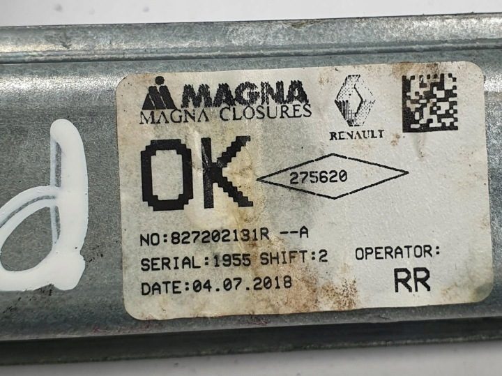 Механизм стеклоподъемника Dacia OE 827202131R, фото 3