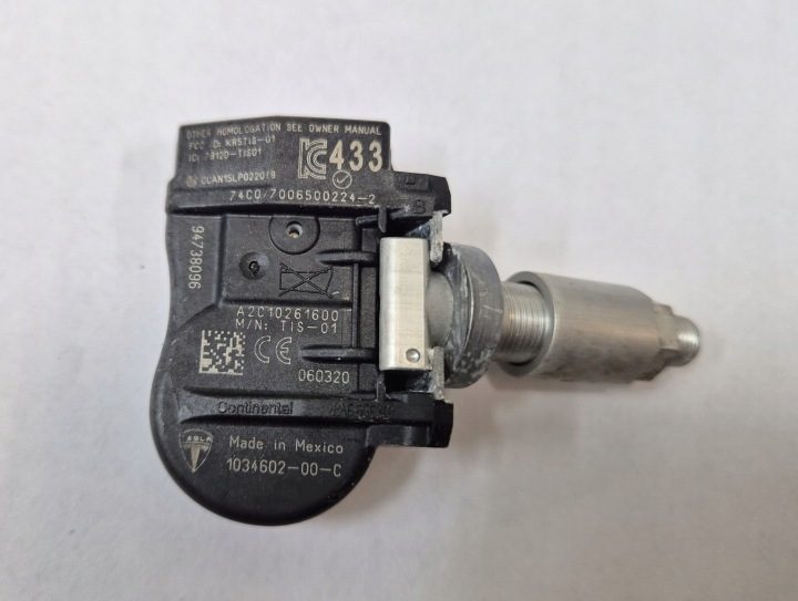 1034602-00-C Tesla S X датчики давления шин Tpms, фото 2