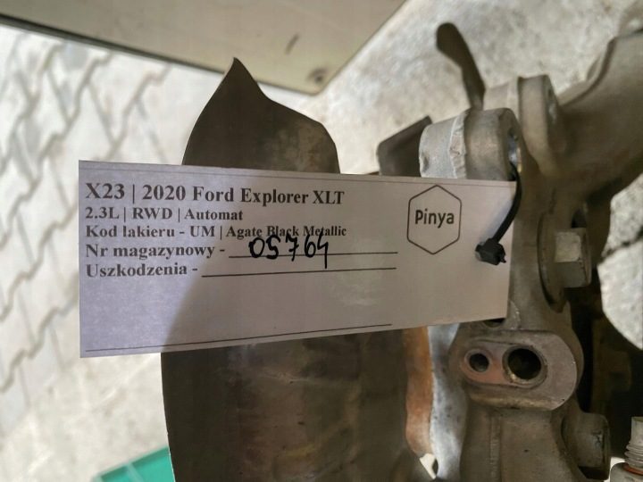 Поворотный кулак подвеска комплект правый задний Ford Explorer MK6 2020+ США, фото 16