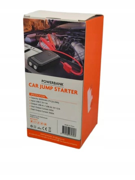 Power Bank Jump стартер CAR Jump 12V, фото 2