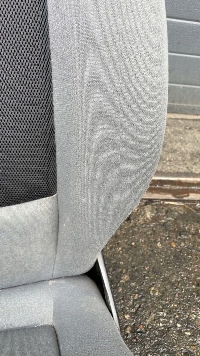 SMART FORTWO II 451 W451 Сиденье Водителя Серое Велюр В ХОРОШЕМ СОСТОЯНИИ ЕВРОПА, фото 6