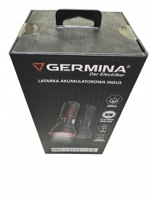 Фонарик классический Germina 650 lm LED, фото 2