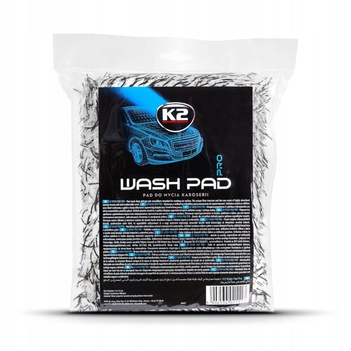K2 Wash Pad поролон для мойки авто автомобиля с mikrofibrą delikatna, фото 6