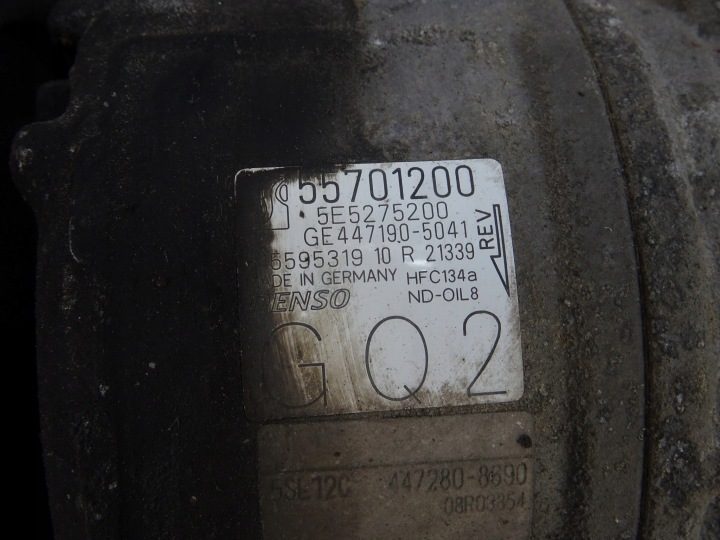OPEL 1.2 1.4 16V КОМПРЕССОР КОНДИЦИОНЕРА 55701200, фото 3
