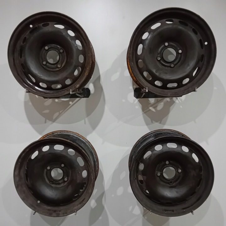 4× Штампованный диск Citroen OE Berlingo, C4 6.5" x 15" 4x108 ET 27, фото 1