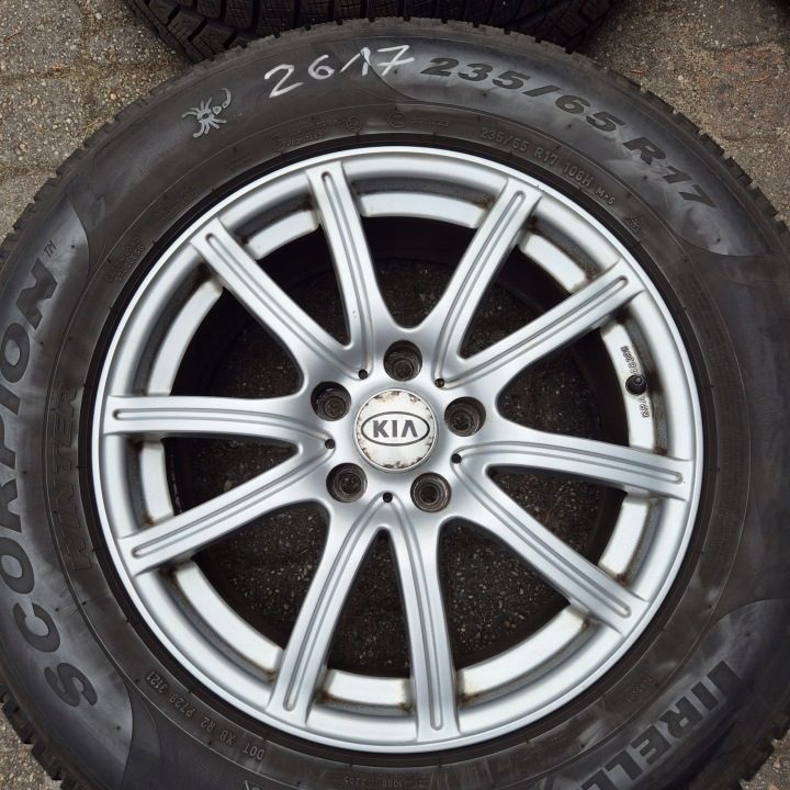 Зима колеса 235/65 R17 KIA Sorento Mazda CX-7 CX-5 Honda CR-V Santa FEE IX 55, фото 5