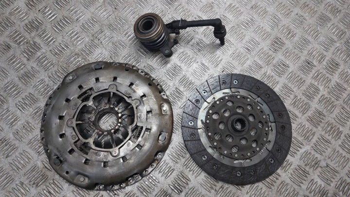 ДИСК И КОРЗИНА СЦЕПЛЕНИЯ ПОДШИПНИК УПОРНЫЙ NISSAN PRIMERA P12 F9Q 120 л.с. 1.9 DCI, фото 1